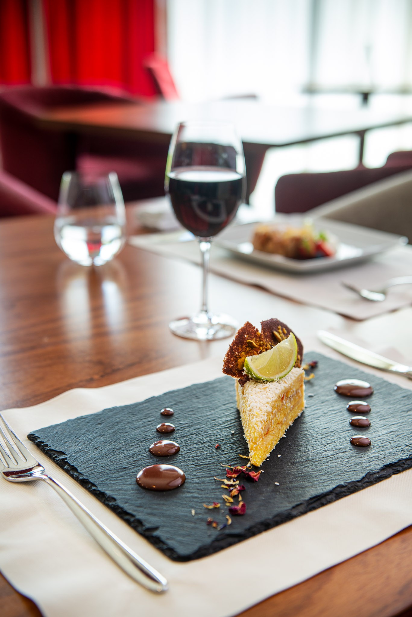 Portugal Lisboa Oeiras Porto Salvo Lagoas Park Hotel Lagoas Comida Sobremesa