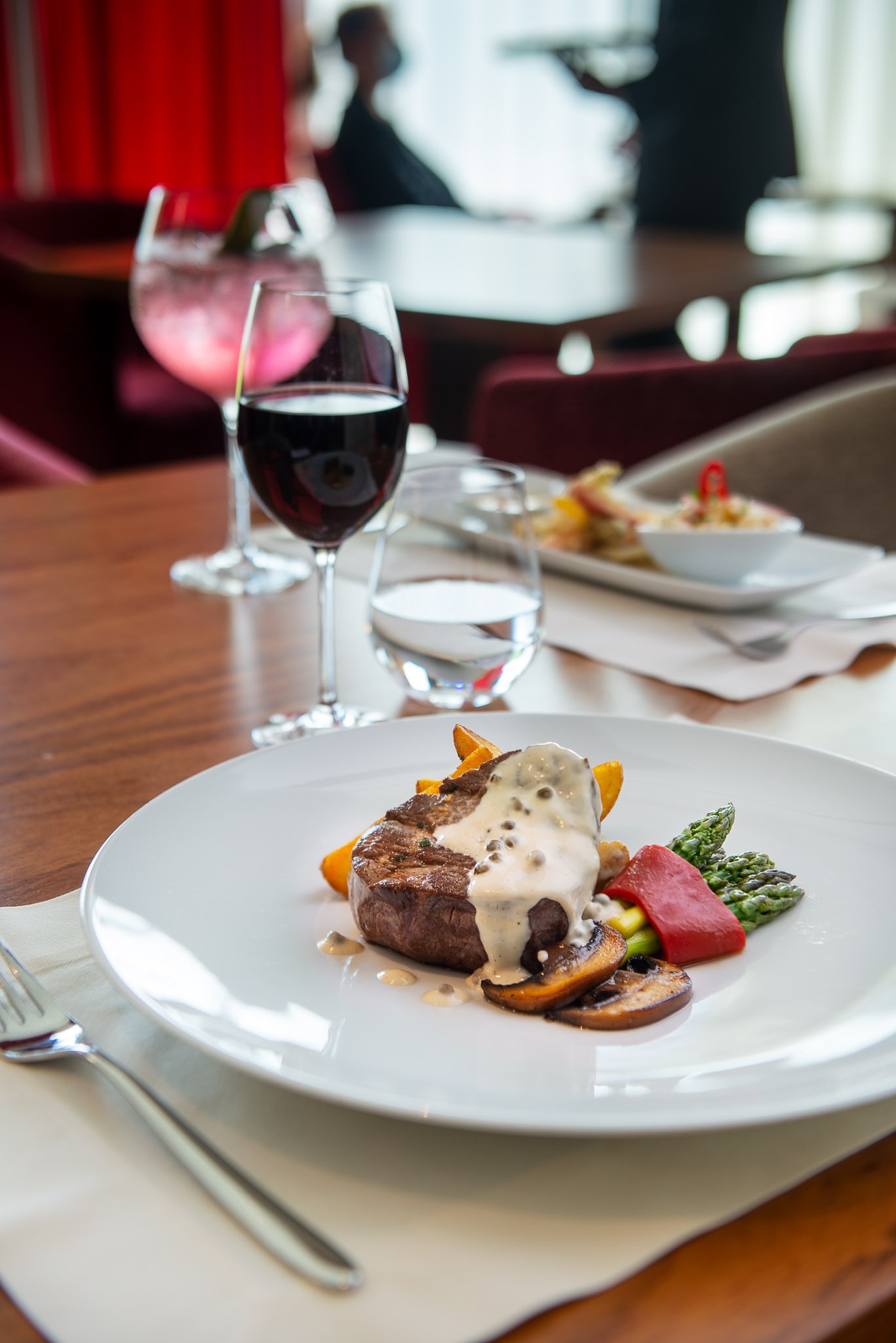 Portugal Lisboa Oeiras Porto Salvo Lagoas Park Hotel Lagoas Comida Prato Principal