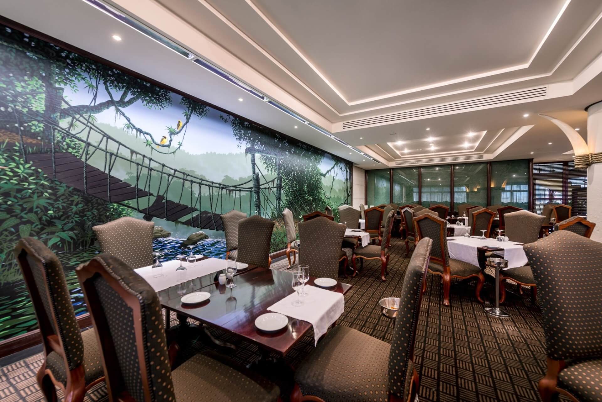 Angola Luanda Hotel Alvalade Restaurante Almoço 1